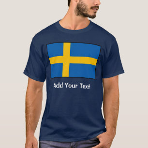 T-shirt Suède - Drapeau Suédois