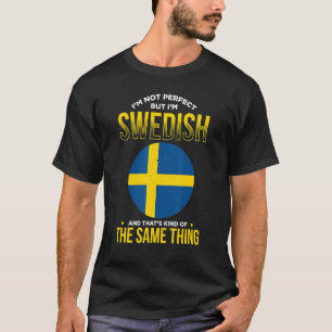 T-shirt Suède pour les Suédois fiers Drapeau suédois Sveri
