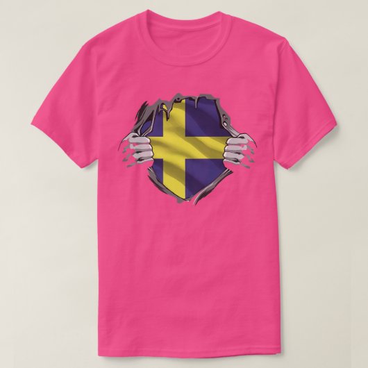 T-shirt Suède scandinave (Design devant)