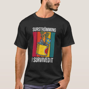 T-shirt Suède Spécialité suédoise de poisson Surstromming 