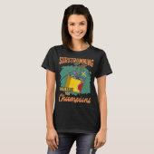 T-shirt Suède Spécialité suédoise de poisson Surstromming (Devant entier)
