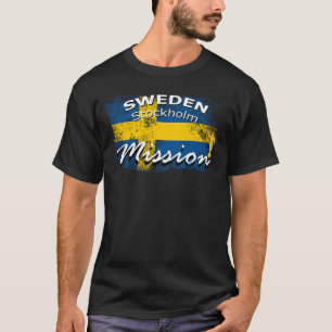 T-shirt Suède Stockholm Mormon LDS Mission Missionnaire