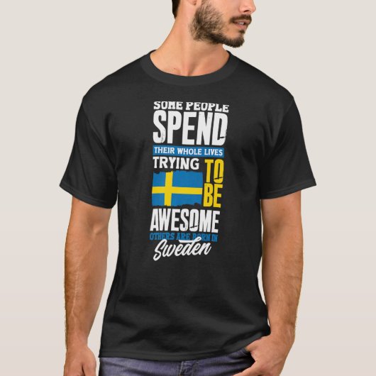 T-shirt Suède Suède Suède Suède (Devant)