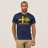 T-shirt Suède Sverige (Devant entier)