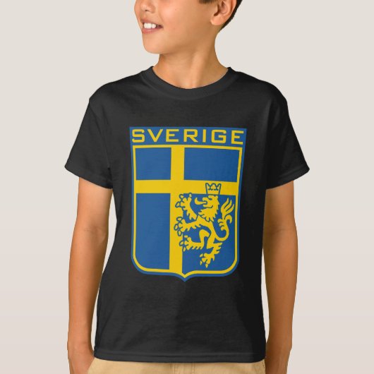 T-shirt Suède Sverige (Devant)
