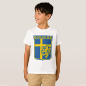 T-shirt Suède Sverige (Devant entier)
