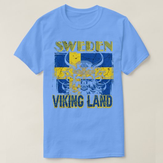 T-shirt Suède Terre viking (Design devant)
