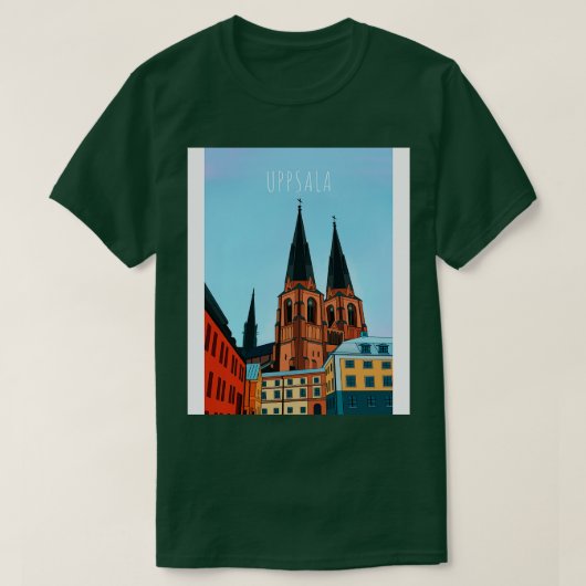 T-shirt Suède Uppsala (Design devant)