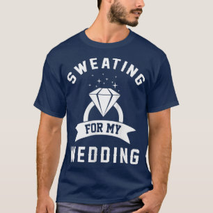 T-shirt Sueur de femmes pour mon mariage Femme mariée Work