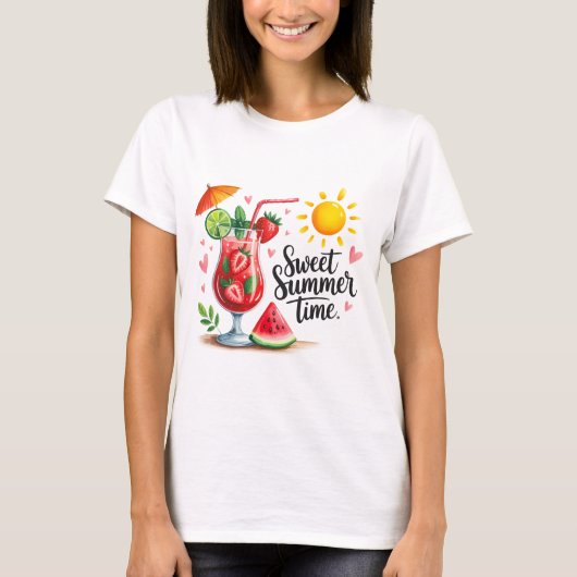 T-shirt Sueur Été (Devant)