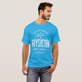 T-shirt Suffisamment compétent pour devenir médecin (Devant entier)