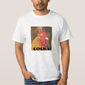T-shirt suffisant de coq (Devant)