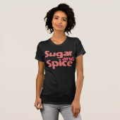 T-shirt Sugar and spice (Devant entier)