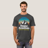 T-shirt Sugar Mountain North    Carolina Station de ski 19 (Devant entier)