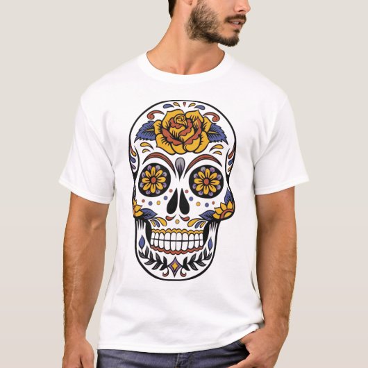 T-shirt Sugar Scull (Devant)
