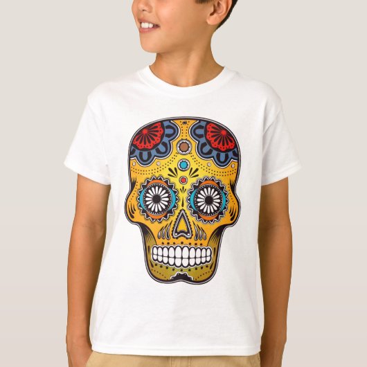T-SHIRT SUGAR SKULL (Devant)
