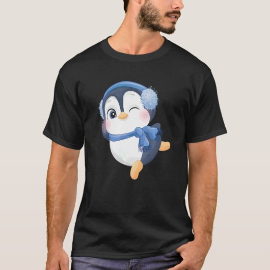 T-shirt Sugar sweet penguin   (Devant)