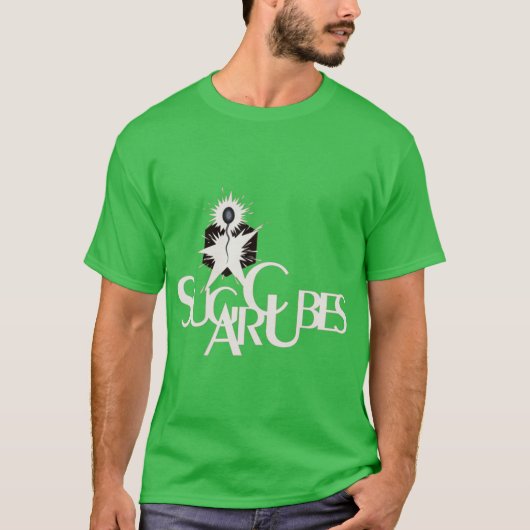 T-shirt Sugarcubes rétro (Devant)