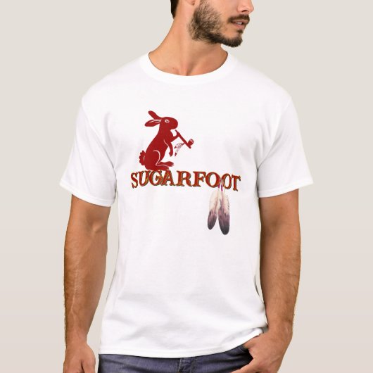 T-shirt Sugarfoot red clay tee (Devant)