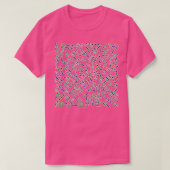 T-shirt Sugary Glycan Swirl Ecru Arrière - plan 1 (Design devant)