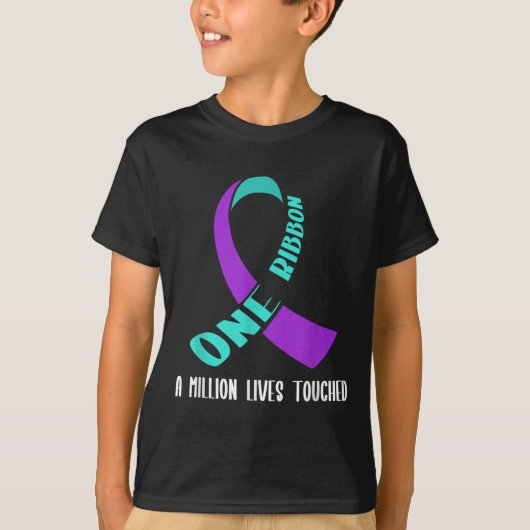 T-shirt Suicide Awareness Suicide Prevention Suprt Survivo (Devant)