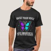 T-shirt Suicide Awareness Suprt Suicide Prevention Awarene (Devant)