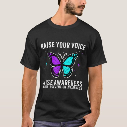 T-shirt Suicide Awareness Suprt Suicide Prevention Awarene (Devant)