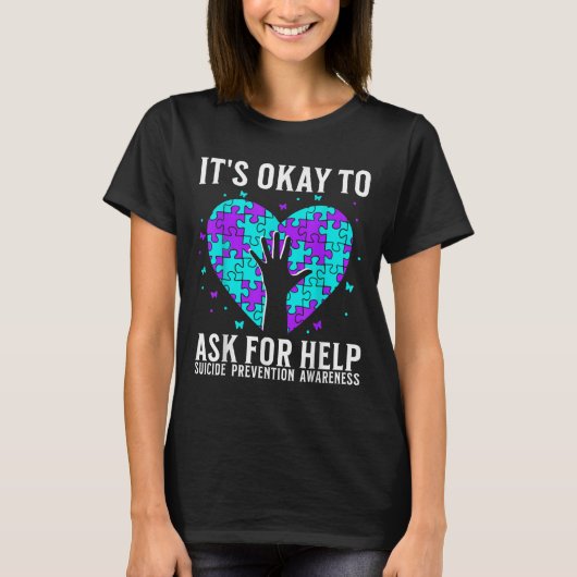 T-shirt Suicide Awareness Suprt Suicide Prevention Awarene (Devant)