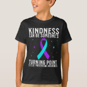 T-shirt Suicide Awareness Warrior Suicide Prevention Aware (Devant)