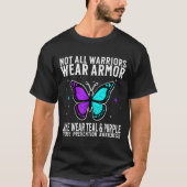 T-shirt Suicide Awareness Warrior Suicide Prevention Aware (Devant)