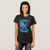 T-shirt Suicide Prevention Suprt Fight Stigma Suicide Awar (Devant entier)