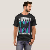 T-shirt Suicide Prevention Suprt Tomorrow _ I For Suprters (Devant entier)