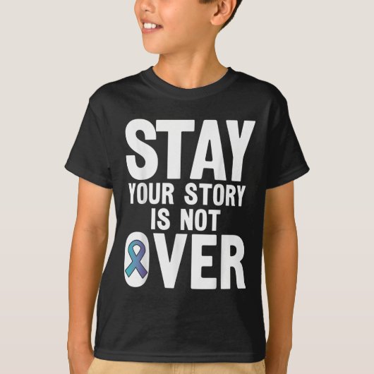 T-shirt Suicide Prevention Your Story _ I For Suprters  (Devant)