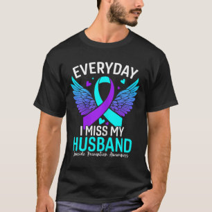 T-shirt Suicide Sensibilisation Au Suicide Du Mari-Chemise