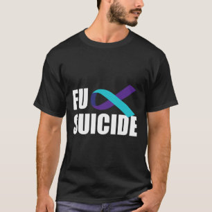 T-shirt Suicide Sensibilisation au suicide Ruban Préventio