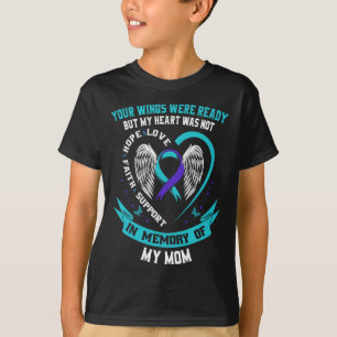 T-shirt Suicide Sensibilisation Chemise Maman Fils Fille F