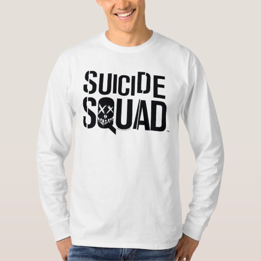 T-shirt Suicide Squad | Black Logo (Devant)
