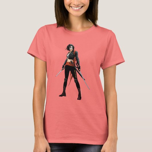 T-shirt Suicide Squad | Katana Comic Book Art (Devant)