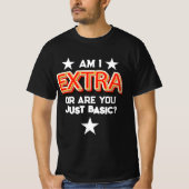 T-shirt Suis-je extra (Devant)
