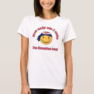 T-shirt Suis non seulement je mignon je suis croate aussi