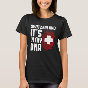 T-shirt Suisse dans mon ADN Suisse