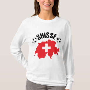 T-shirt Suisse Football Suisse Soccer