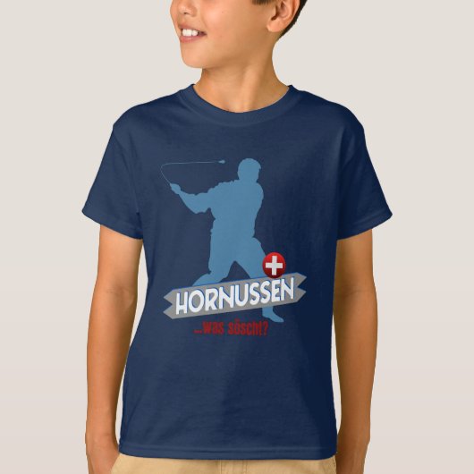 T-shirt Suisse Hornussen (Devant)