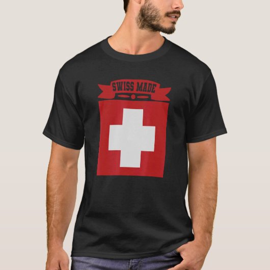T-shirt Suisse made (Devant)