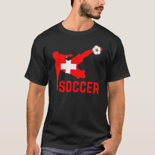 T-shirt Suisse Soccer National Suisse Fl