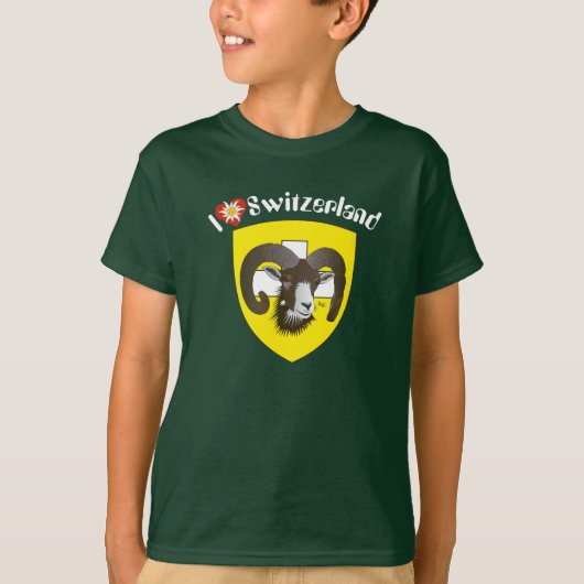 T-shirt Suisse Svizzera (Devant)
