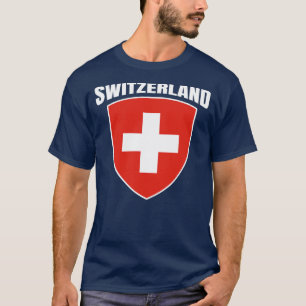 T-shirt Suisse Swiss Football Football Soccer Jersey