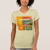 T-shirt Suite d'été (Devant)