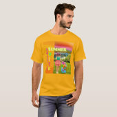 T-shirt Suite d'été (Devant entier)