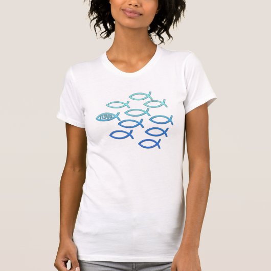 T-shirt Suivez-le | Jésus (Devant)